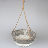 Ratanový závěsný květináč, 0/66