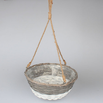 Ratanový závěsný květináč, 0/66