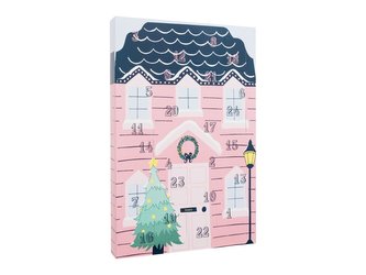 Bomb Cosmetics Santa Stop Here šumivá bomba do koupele 16 x 18 g + mýdla 8 x 18 g