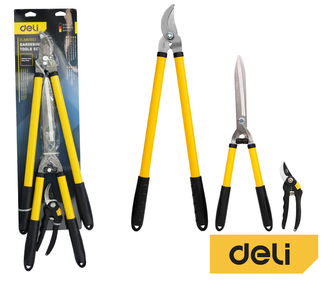 Sada zahradních nůžek 3ks DELI EDL580003