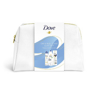 Dove Dárková sada tělové péče s kosmetickou taškou Original woman