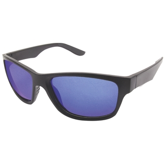 Polarizační brýle modré zrcadlové s černými obroučky