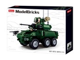 Sluban Model Bricks M38-B0753 Obrněné kolové bojové vozidlo 6x6