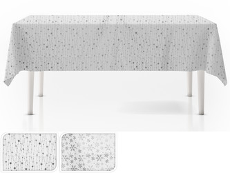 Ubrus se zimními motivy 180x140 cm