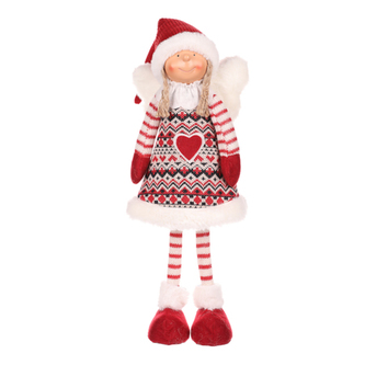 Andělka, látková dekorace.