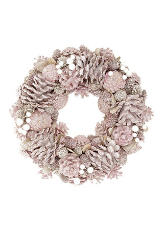 Věnec šiškový, růžový