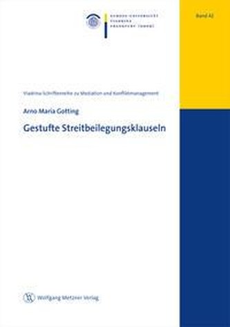 Gestufte Streitbeilegungsklauseln