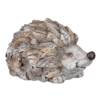 Ježek z magneziové keramiky, zahradní dekorace.