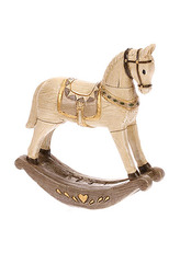 Koník houpací, polyresinová dekorace