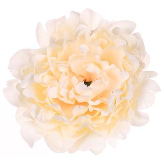 Pivoňka, barva krémová, vazbová umělá květina. Cena za 1 sáček (6ks)