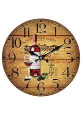 Hodiny nástěnné MDF, 34cm