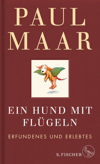 Ein Hund mit Flügeln