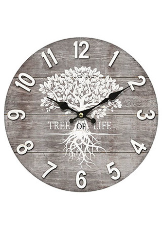 Hodiny nástěnné MDF, 34cm