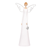 Anděl se svítícími křídly, polyresin.