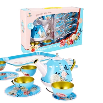 Čajová souprava Květy