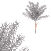 Smrk zápich, barva stříbrná matná. cena za 1ks. 4ks ve svazku.