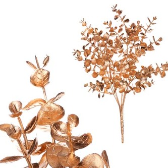 Buxus v trsu, barva zlatá matná.