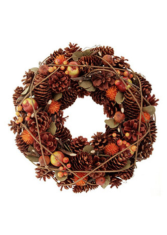 Věnec, podzimní dekorace