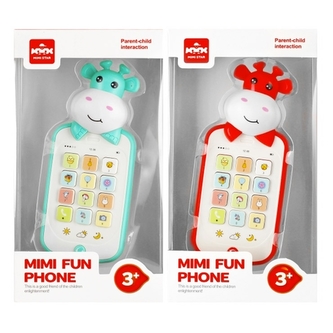 Naučný telefon se zvukem a světlem