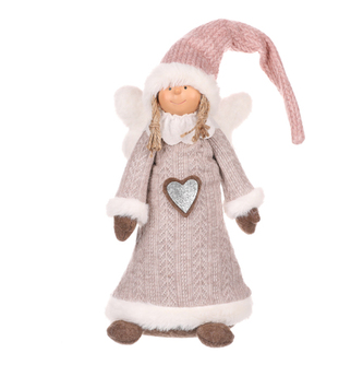 Andělka, látková dekorace.