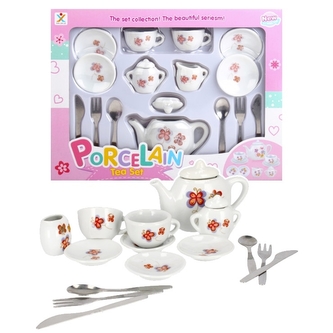 keramická čajová souprava se servisem