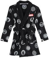 Dětský župan Marvel|Avengers: Heroes Icon Logo (10 let) černý polyester