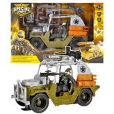 Velké vojenské terénní auto