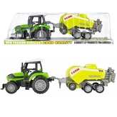 Traktor  se zemědělským strojem