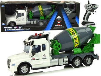 Betoniarka R/C 2,4 G biała