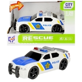 Policejní auto světlo zvuk