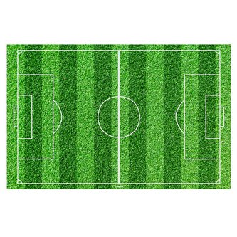 Fondánový list fotbalové hřiště 30x20cm -