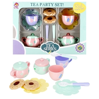 Čajová souprava s koláčky