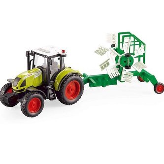 Traktor mówiący z przyczepą Traktor mówiący z przyczepą