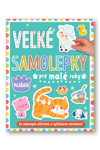 Mláďatá - veľké samolepky pre malé ruky