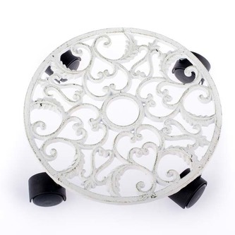 Litinový stojan pod květinu, 2/8