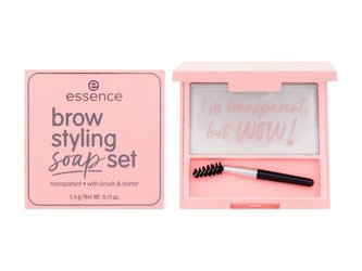 Essence Brow Styling Gel a pomáda na obočí Soap Set 3,4 g Transparent pro ženy