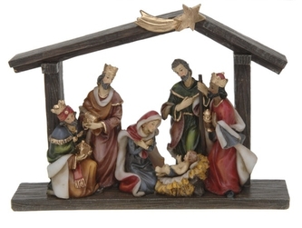 Betlém s figurkami B