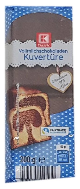 Čokoládová poleva mléčná 200g 39% kakaa - Ostatní