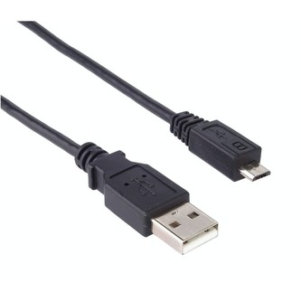 PremiumCord kabel USB 2.0 A-Micro USB B 1m černý