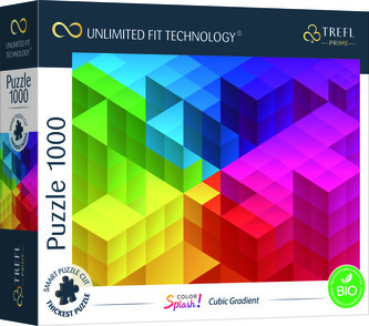 Puzzle Kostkový gradient 1000 dílků