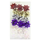 Samolepící mašle na zdobení vánočních dárků 18ks