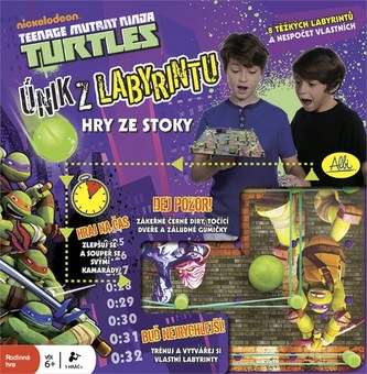 Želvy Ninja - Únik z labyrintu