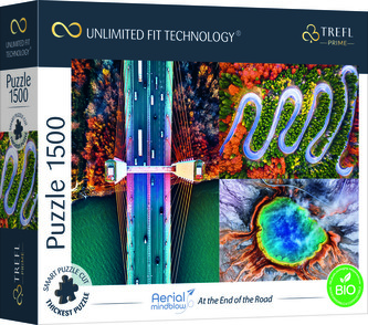Puzzle prémiové Konec silnice 1500 dílků