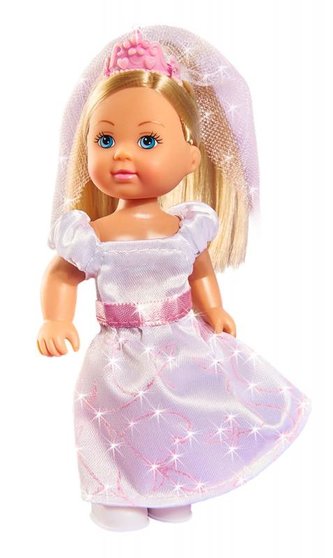 Panenka Evička ve svatebním