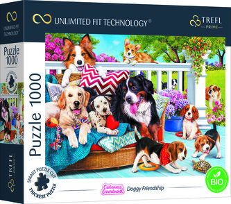 Puzzle prémiové Psí přátelství  1000 dílků
