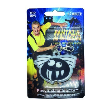 Přívěšek s LED světlem - Fantazie na kolečkách
