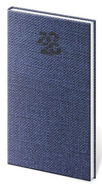 Diář 2020 - Carpet/týdenní kapesní/modrá