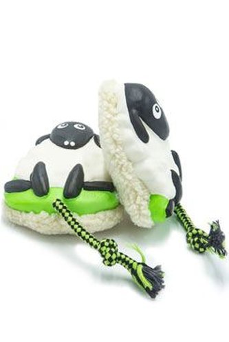 Hračka pes Max&Molly Woody the Sheep latex s lanem