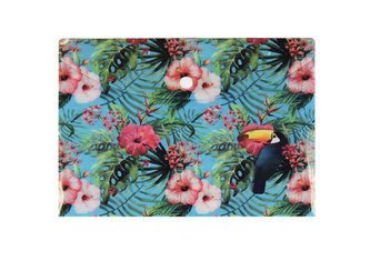 Happy Spirit - Pouzdro na dokumenty A5: Tropical