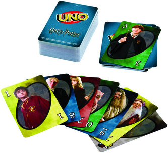 Uno Harry Potter v krabičce